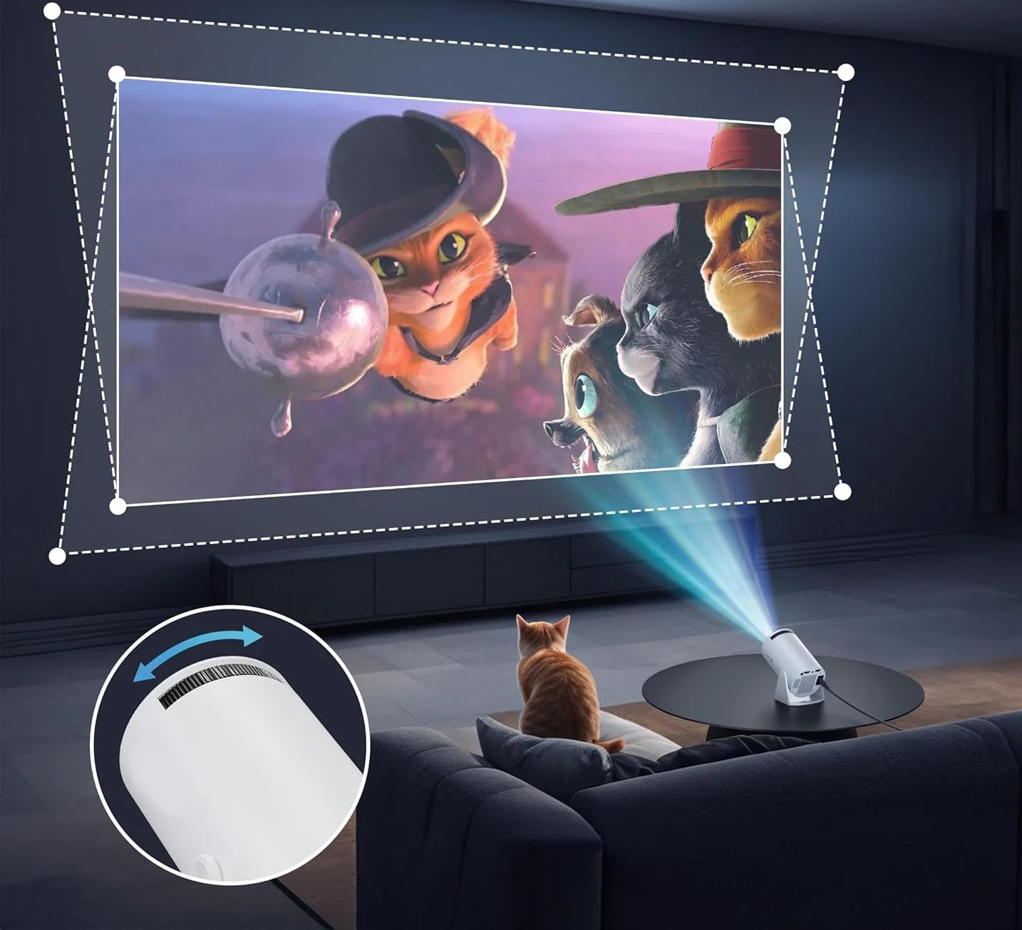 Magcubic Projector 4K Home Cinema